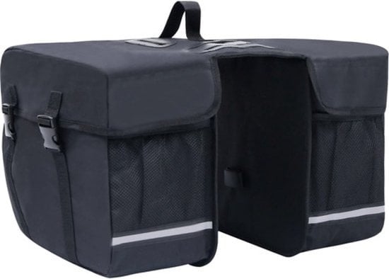 8720286331811 - vidaXL - Gepäckträgertasche - für - Gepäckträger - doppelt - wasserdicht - 35 - L - schwarz