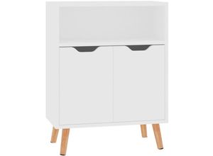 8720286344200 - Vidaxl - Sideboard Weiß 60x30x72 cm Holzwerkstoff Weiß