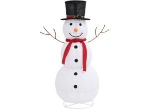 8720286414521 - vidaXL Schneemann-Figur Weihnachtsdekoration LED Luxusstoff 120 cm 8720286414521 - vidaXL Schneemann-Figur Weihnachtsdekoration LED Luxusstoff 120 cm
