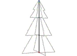 8720286433959 - Bonnevie - WeihnachtsbaumKunstbaum Kegelform 200 LEDs Indoor Outdoor 98x150 cm vidaXL