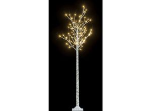 8720286442944 - Bonnevie - WeihnachtsbaumKunstbaum 180 leds 18m Warmweiß Weide Indoor Outdoor vidaXL