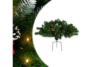 8720286446171 - Vidaxl - Künstlicher Weihnachtsbaum mit Beleuchtung Outdoor Grün 40 cm 8720286446171 - Vidaxl - Künstlicher Weihnachtsbaum mit Beleuchtung Outdoor Grün 40 cm