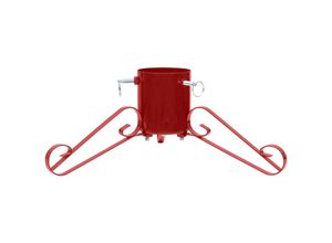 8720286454381 - Vidaxl - Christbaumständer Rot 58x58x21 cm