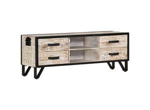 8720286505090 - Bonnevie - TV-SchrankTV-Möbel 110x30x41 cm Massivholz Akazie vidaXL