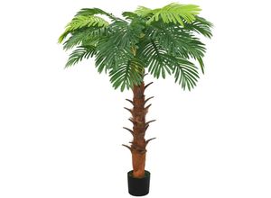 8720286512296 - Bonnevie - Künstliche Palme Cycas mit Topf 160 cm Grün vidaXL848189