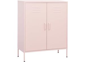 8720286564783 - Lagerschrank Rosa 80x35x1015 cm Stahl vidaXL839246