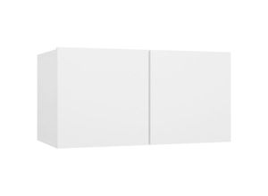 8720286587508 - Bonnevie - TV-Hängeschrank TV-Wandschrank Weiß 60x30x30 cm vidaXL