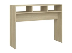 8720286606483 - Konsolentisch，Flurtisch Sonoma-Eiche 105x30x80 cm Holzwerkstoff vidaXL