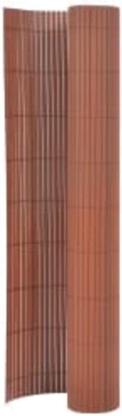 8720286663080 - vidaXL - Gartenzaun - doppelseitig - 110x500 - cm - braun 8720286663080 - vidaXL - Gartenzaun - doppelseitig - 110x500 - cm - braun