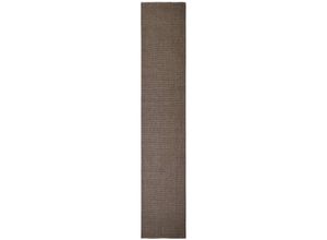 8720286723760 - Teppich Natur Sisal 66x350 cm Braun Vidaxl