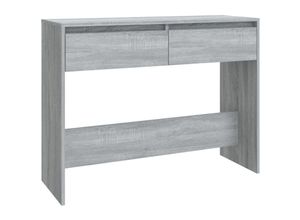 8720286837207 - Bonnevie - KonsolentischFlurtisch Grau Sonoma 100x35x765 cm Holzwerkstoff vidaXL