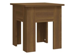 8720286837573 - Bonnevie - Couchtische Kaffeetisch Braun Eichen-Optik 40x40x42 cm Holzwerkstoff vidaXL