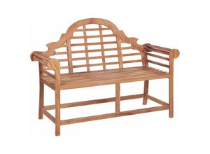 8720286907818 - Bonnevie - Gartenbank Ruhebank 127x585x925 cm Massivholz Teak vidaXL