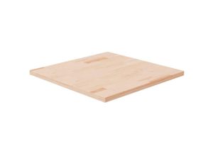 8720286929230 - Bonnevie - Tischplatte Quadratisch 60x60x25 cm Eichenholz Unbehandelt vidaXL95082