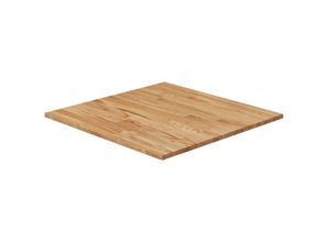 8720286929971 - Bonnevie - TischplatteSchreibtischplatte Quadratisch Hellbraun 80x80x15cm Behandelte Eiche vidaXL 8720286929971 - Bonnevie - TischplatteSchreibtischplatte Quadratisch Hellbraun 80x80x15cm Behandelte Eiche vidaXL