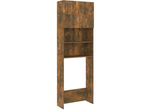 8720286931349 - Bonnevie - Waschmaschinenschrank Räuchereiche 64x255x190 cm vidaXL412362