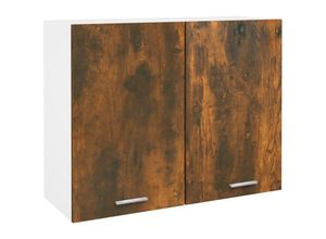 8720286954812 - Bonnevie - Hängeschrank Räuchereiche 80x31x60 cm Holzwerkstoff vidaXL415863