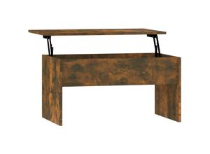 8720286974063 - Bonnevie - Couchtische Kaffeetisch Räuchereiche 80x505x415 cm Holzwerkstoff vidaXL