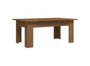 8720286976333 - Vidaxl - Couchtische Kaffeetisch Braun Eichen-Optik 100x60x42 cm Holzwerkstoff