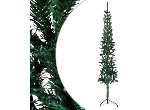 8720287001034 - Vidaxl - Künstlicher Halb-WeihnachtsbaumKunstbaum mit Ständer Schlank Grün 150 cm 8720287001034 - Vidaxl - Künstlicher Halb-WeihnachtsbaumKunstbaum mit Ständer Schlank Grün 150 cm