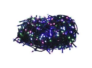 8720287002093 - Vidaxl - LED-Lichterkette mit 300 LEDs Pastell Mehrfarbig 30 m pvc Pastel multicolour