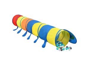 8720287065678 - Bonnevie - Spieltunnel mit 250 Bällen Mehrfarbig 245 cm Polyester vidaXL546849