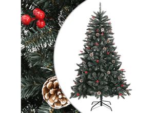 8720287110200 - Künstlicher WeihnachtsbaumKunstbaum mit Ständer Grün 120 cm pvc Vidaxl