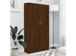 8720287124108 - Bonnevie - BücherschrankStandregal Braun Eichen-Optik 825x305x150 cm Holzwerkstoff vidaXL 8720287124108 - Bonnevie - BücherschrankStandregal Braun Eichen-Optik 825x305x150 cm Holzwerkstoff vidaXL