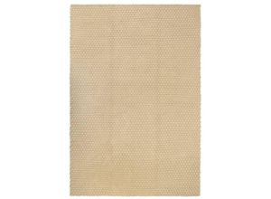 8720287124603 - TeppichFußmatte Rechteckig Natur 160x230 cm Baumwolle vidaXL
