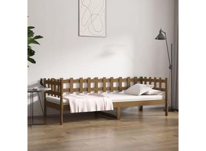 8720287136422 - TagesbettGästebett Honigbraun 80x200 cm Massivholz Kiefer vidaXL 8720287136422 - TagesbettGästebett Honigbraun 80x200 cm Massivholz Kiefer vidaXL