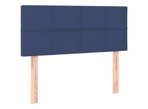 8720287148685 - KopfteilBetthaupt Blau 90x5x78 88 cm Stoff vidaXL16169