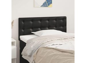 8720287152484 - Bonnevie - KopfteilBetthaupt Schwarz 80x5x78 88 cm Kunstleder vidaXL