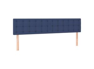 8720287153269 - Kopfteile 2 Stk Blau 80x5x78 88 cm Stoff Vidaxl Blau