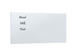 8720287156369 - Vidaxl - Magnettafel Wandmontage Weiß 60x30 cm Hartglas 629644