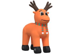 8720287156925 - Vidaxl - Aufblasbares Rentier mit LEDs 400 cm