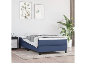 8720287160144 - Bonnevie - TaschenfederkernmatratzeMatratze Komfortable Blau 90x190x20 cm Stoff vidaXL 8720287160144 - Bonnevie - TaschenfederkernmatratzeMatratze Komfortable Blau 90x190x20 cm Stoff vidaXL