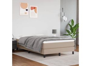 8720287160816 - Bonnevie - TaschenfederkernmatratzeMatratze Komfortable Cappuccino 120x200x20 cm Kunstleder vidaXL 8720287160816 - Bonnevie - TaschenfederkernmatratzeMatratze Komfortable Cappuccino 120x200x20 cm Kunstleder vidaXL