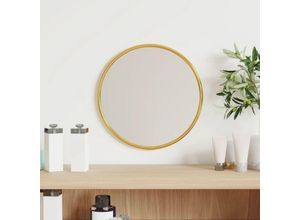 8720287165750 - Bonnevie - WandspiegelBadspiegel Golden ø 20 cm Rund vidaXL70393 8720287165750 - Bonnevie - WandspiegelBadspiegel Golden ø 20 cm Rund vidaXL70393