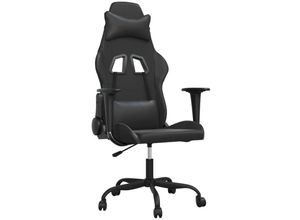 8720287228585 - Vidaxl - Gaming-Stuhl Schwarz Kunstleder Schwarz