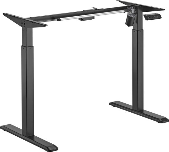 8720289500900 - - Schreibtisch - Schreibtisch-Sitz-Steh-Gestell - Schreibtischgestell - Elektrisch höhenverstellbar - Schreibtisch - Schwarz - 85kg Tragkraft - 100 x 160 cm