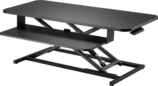 8720289504663 - - Sitz-Steh-Schreibtisch Stehhilfe ergonomisch - 95 cm breit