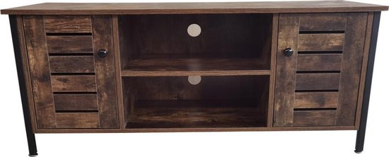 8720289506599 - Fernsehmöbelschrank Stoer - Fernseh-Sideboard Industrie - 110 cm breit