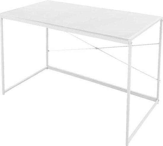 8720289508227 - Desk Sturdy - Laptoptisch - Computertisch - Beistelltisch - 100 cm breit - weiß 8720289508227 - Desk Sturdy - Laptoptisch - Computertisch - Beistelltisch - 100 cm breit - weiß
