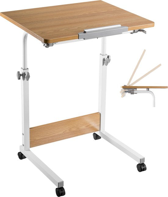 8720289509439 - Laptop-Tisch mobiler Schreibtisch - Rednerpult - höhenverstellbar 68 - 96 cm