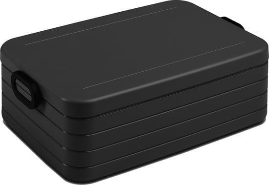 8720294023692 - Mepal - Lunchbox Take a Break XL - Geeignet für 12 belegte Brote - Nordisch schwarz - Lunchbox für Erwachsene