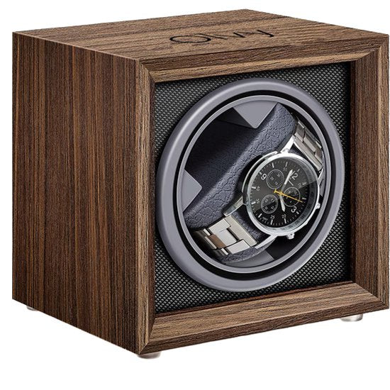 8720299933507 - Time - Uhrenbeweger Holz - Uhrenbeweger - 1 Uhr - Automatik-Uhrenbeweger