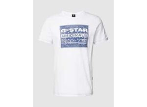8720347472651 - T-Shirt aus Baumwolle mit Label-Detail Modell Bandana