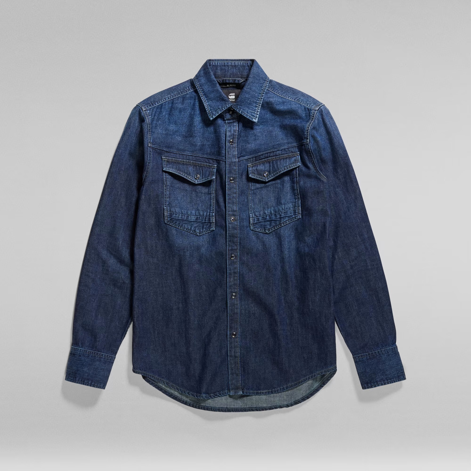 8720347815229 - Schmal geschnittenes Jeans-Überhemd G-Star 8720347815229 - Schmal geschnittenes Jeans-Überhemd G-Star
