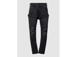 8720347870754 - Straight Tapered Fit Cargohose mit Label-Details