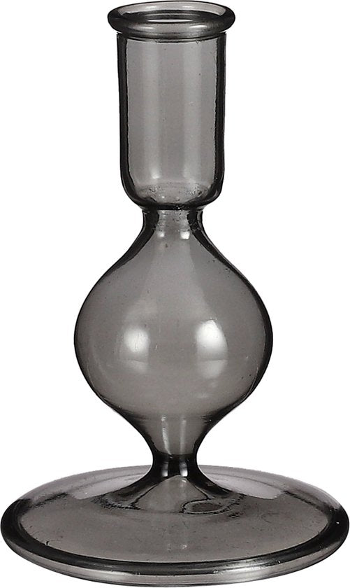 8720362086307 - Trent Kerzenleuchter - H135 x Ø95 cm - Glas - Dunkelgrau